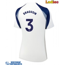 Tottenham Hotspur Radu Dragusin #3 Replica Home Shirt Ladies 2025-26 Short Sleeve